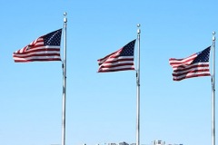 Flags Over The Reflecting Pool 2024