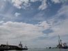 White Clouds Over LeHavre Port