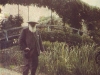 Monet at Japanese Bridge, Giverny, undated