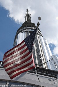 OldGloryAtopTheEmpireStateBuilding