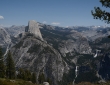 Half Dome And Falls