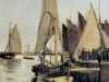 Monet, Boats at Honfleur, 1866